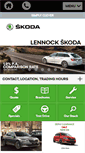 Mobile Screenshot of lennockskoda.com.au